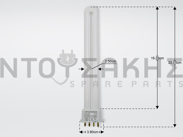 Εικόνα 1 για ΛΑΜΠΑ ΨΥΓΕΙΟΥ SAMSUNG 11W 220V-240V 2G7