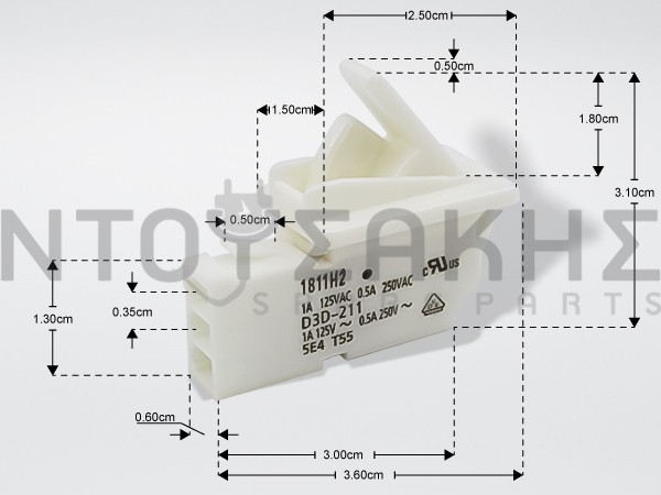 Εικόνα 1 για ΔΙΑΚΟΠΤΗΣ ΦΩΤΟΣ SHARP QSW-PA097CBZA