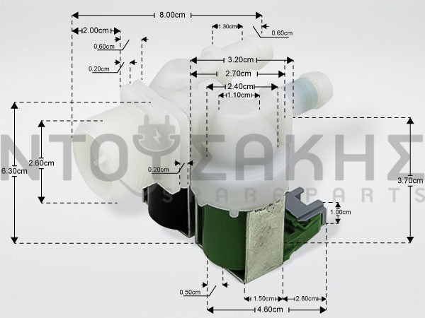 Εικόνα 1 για ΒΑΛΒΙΔΑ ΠΛΥΝΤΗΡΙΟΥ MIELE ΙΙ ΕΥΘΕΙΑ 05467902