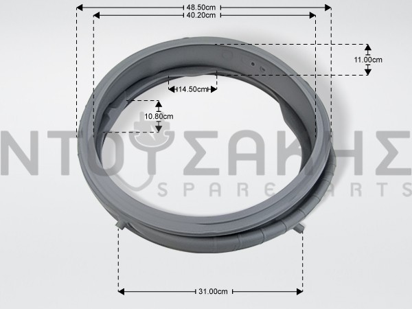 Εικόνα 1 για ΛΑΣΤΙΧΟ ΠΟΡΤΑΣ ΠΛΥΝΤΗΡΙΟΥ LG MDS47123618
