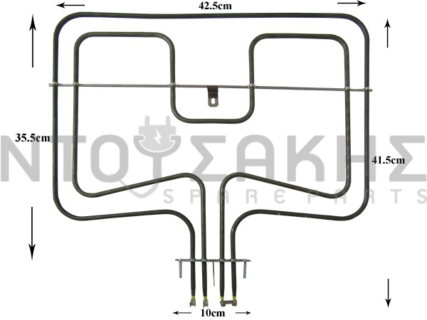 Εικόνα 1 για ΑΝΤΙΣΤΑΣΗ ΚΟΥΖΙΝΑΣ AEG ZANUSSI ELECTROLUX 1000/1700W 230V 3570797047