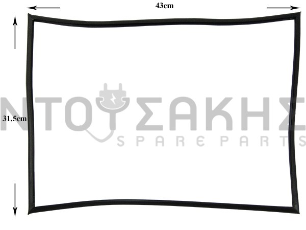 Εικόνα 1 για ΦΛΑNΤΖA ΚΟΥΖΙΝΑΣ BRANDT 43X31.5 CA7A000A4