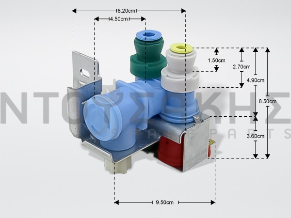 Εικόνα 1 για ΒΑΛΒΙΔΑ ΨΥΓΕΙΟΥ WHIRLPOOL 110V 481201230429
