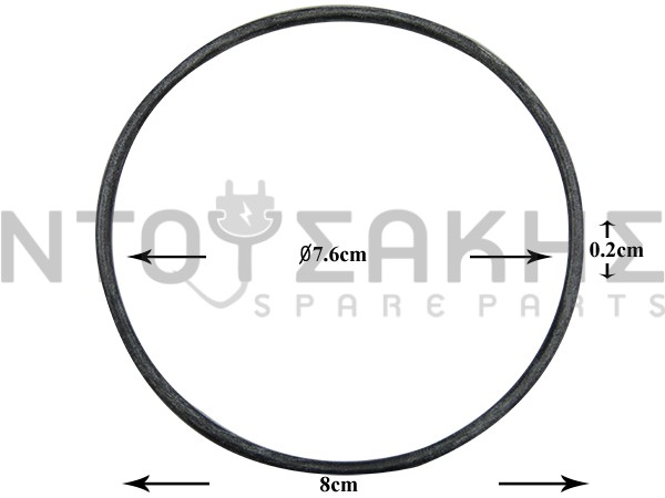 Εικόνα 1 για ΦΛΑΝΤΖΑ O-RING ΠΑΧΟΣ 2,62Χ75.87ΜΜ