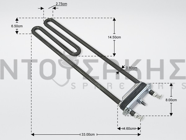 Εικόνα 1 για ΑΝΤΙΣΤΑΣΗ ΠΛΥΝΤΗΡΙΟΥ LG 2000W 5301ER1001B