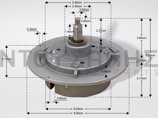 Εικόνα 1 για ΚΟΜΠΛΕΡ ΑΡΤΟΠΑΡΑΣΚΕΥΑΣΤΗ KENWOOD BM250-256 KW712165