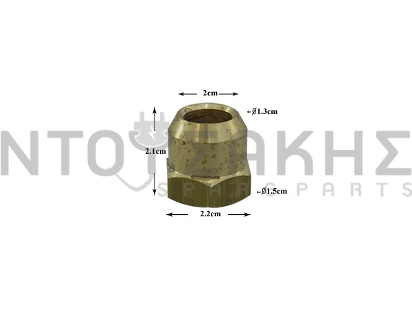 Εικόνα 1 για ΣΥΝΔΕΣΜΟΣ ΡΑΚΟΡ Φ3/8''