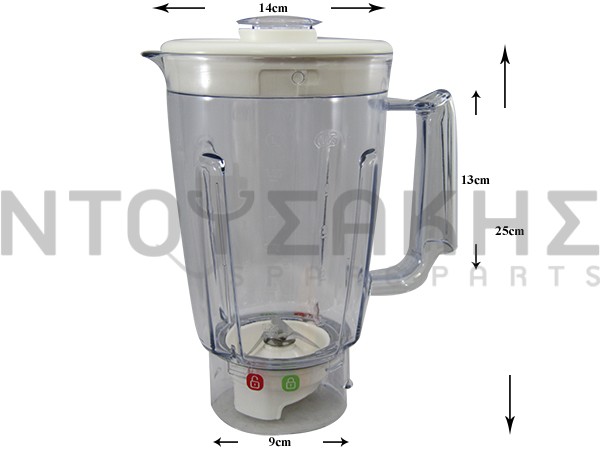 Εικόνα 1 για ΚΑΝΑΤΑ ΜΠΛΕΝΤΕΡ MOULINEX TEFAL XF940401