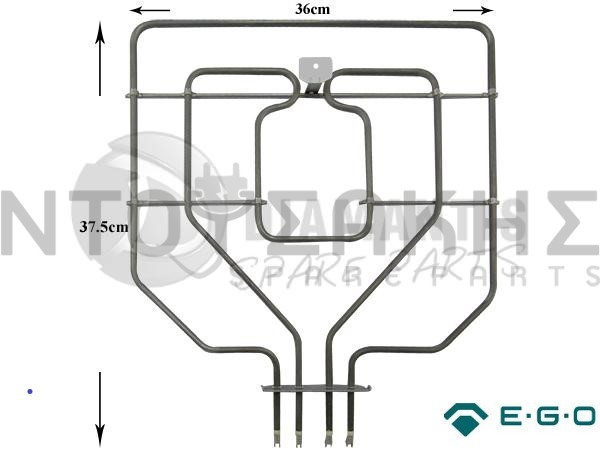 Εικόνα 1 για Άνω Αντίσταση & Γκριλ Φούρνου Bosch/Siemens 1000+1700 Watt EGO