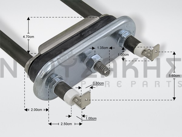 Εικόνα 2 για ΑΝΤΙΣΤΑΣΗ ΠΛΥΝΤΗΡΙΟΥ LG 2000W 5301ER1001B