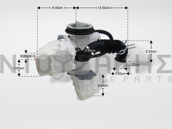 Εικόνα 2 για ΑΝΤΛΙΑ ΠΛΥΝΤΗΡΙΟY SAMSUNG DC97-17336C