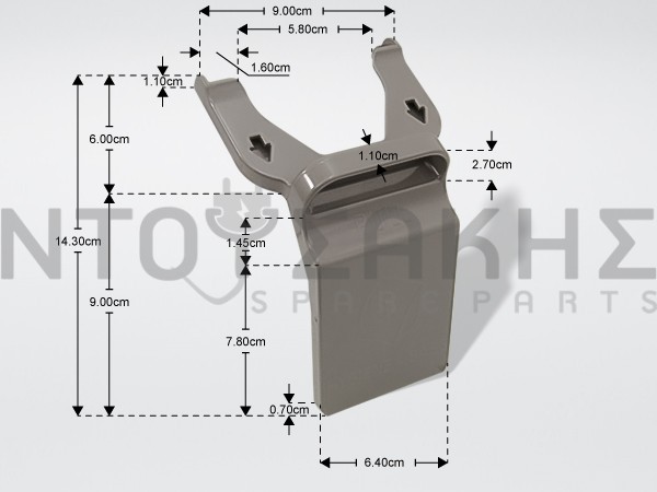 Εικόνα 1 για ΒΑΣΗ ΣΑΚΟΥΛΑΣ ROWENTA RS-2230000268