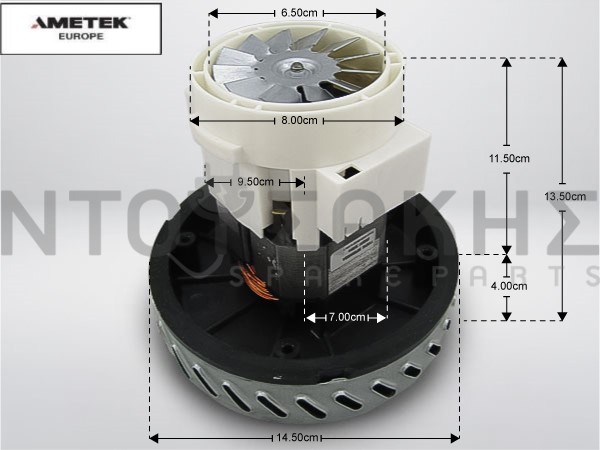 Εικόνα 1 για ΜΟΤΕΡ ΣΚΟΥΠΑΣ ΠΛΥΣΕΩΣ ΚΟΝΤΟ 14CM 1000W