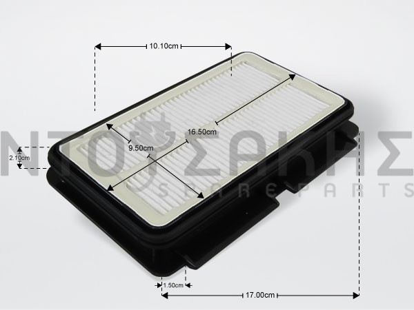 Εικόνα 1 για ΦΙΛΤΡΟ ΣΚΟΥΠΑΣ HEPA ROWENTA SILENCE FORCE ZR902501