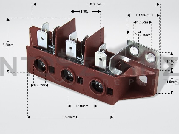 Εικόνα 1 για ΚΛΕΜΕΝΣ ΜΙΚΡΗ 3 ΘΕΣΕΩΝ 40A 450V