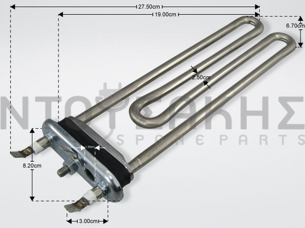 Εικόνα 1 για ΑΝΤΙΣΤΑΣΗ ΠΛΥΝΤΗΡΙΟY SIEMENS 2000W 230V OR.CODE 12010979