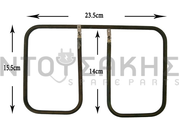 Εικόνα 1 για ΑΝΤΙΣΤΑΣΗ ΤΟΣΤΙΕΡΑΣ HOBBY 235X155 110V 900W