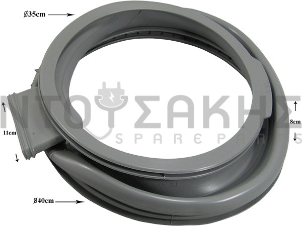 Εικόνα 1 για ΛΑΣΤΙΧΟ ΠΟΡΤΑΣ ΠΛΥΝΤΗΡΙΟΥ AEG ZANUSSI 8071200029