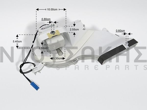 Εικόνα 2 για ΑΝΕΜΙΣΤΗΡΑΣ ΨΥΓΕΙΟΥ BΟSCH SIEMENS 11002869