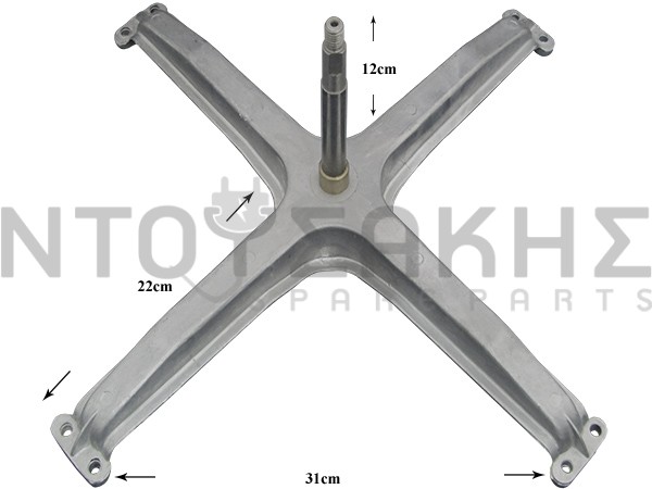 Εικόνα 1 για ΑΞΟΝΑΣ ΠΛΥΝΤΗΡΙΟY ARISTON ARDO 1X6201 / 1X6203