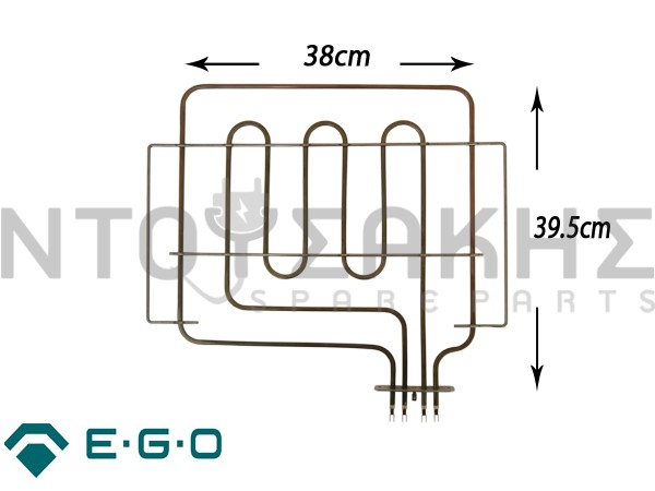 Εικόνα 1 για ΑΝΤΙΣΤΑΣΗ ΚΟΥΖΙΝΑΣ ΑΝΩ ELCO ΛΟΞΗ 2700W