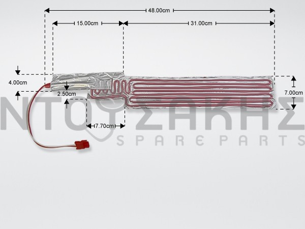 Εικόνα 1 για ΑΝΤΙΣΤΑΣΗ ΑΠΟΨΥΞΗΣ ΨΥΓΕΙΟΥ SAMSUNG 220V DA47-00051B