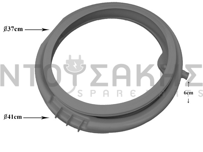 Εικόνα 1 για ΛΑΣΤΙΧΟ ΠΟΡΤΑΣ ΠΛΥΝΤΗΡΙΟΥ ΙΝDESIT ARISTON 287764