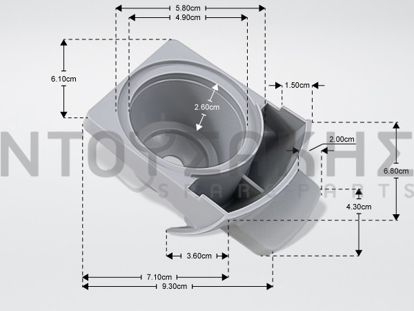 Εικόνα 1 για ΒΑΣΗ ΚΑΨΟΥΛΑΣ ΕΣΠΡΕΣΟ KRUPS MS-623493
