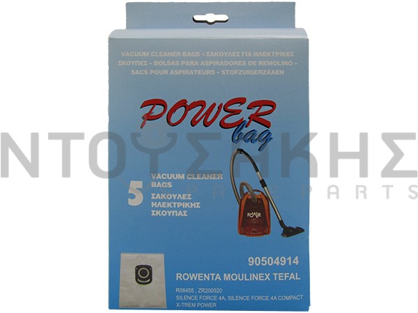 Εικόνα 2 για ΣΑΚΟΥΛΑ ΣΚΟΥΠΑΣ ROWENTA ZR200520 SET 5 ΤΕΜ + 2 ΦΙΛΤΡΟ