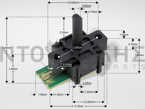 Εικόνα 1 για ΔΙΑΚΟΠΤΗΣ ΠΛΥΝΤΗΡΙΟY ARCELIC-BEKO 2817340100