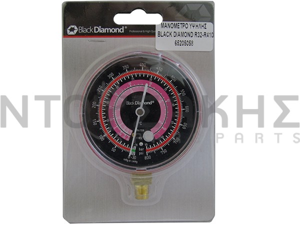 Εικόνα 2 για ΜΑΝΟΜΕΤΡΟ 80ΜΜ R32/R410a BLACK DIAMOND ΥΨΗΛΗΣ ΠΙΕΣΗΣ