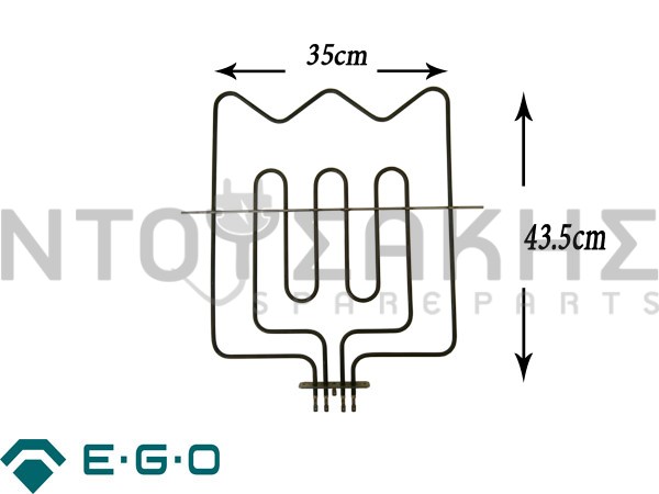 Εικόνα 1 για ΑΝΤΙΣΤΑΣΗ ΚΟΥΖΙΝΑΣ ΑΝΩ IZOLA ESKIMO EGO 1000+2000W
