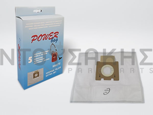Εικόνα 2 για ΣΑΚΟΥΛΑ ΣΚΟΥΠΑΣ HOOVER H81 TELIOS EXTRA SET 5 TEM + 2 ΦΙΛΤΡΑ