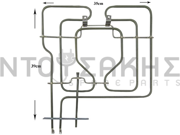 Εικόνα 2 για ΑΝΤΙΣΤΑΣΗ ΚΟΥΖΙΝΑΣ ΑΝΩ SIEMENS 2800W 218352