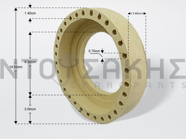 Εικόνα 1 για ΦΛΑΝΤΖΑ ΜΟΤΕΡ ΣΚΟΥΠΑΣ HOOVER 48011394