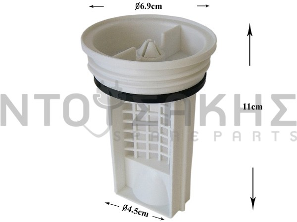 Εικόνα 2 για ΦΙΛΤΡO ΠΛΥΝΤΗΡΙΟY AEG 8996454245409