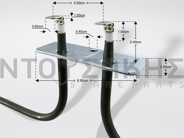 Εικόνα 2 για ΑΝΤΙΣΤΑΣΗ ΚΟΥΖΙΝΑΣ ΚΑΤΩ MIELE 1000W 230V 04988892