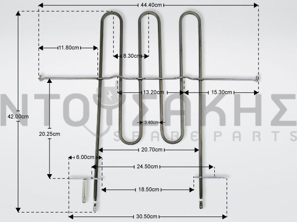 Εικόνα 1 για ΑΝΤΙΣΤΑΣΗ ΚΟΥΖΙΝΑΣ ΑΝΩ ARISTON 2250W C00082732