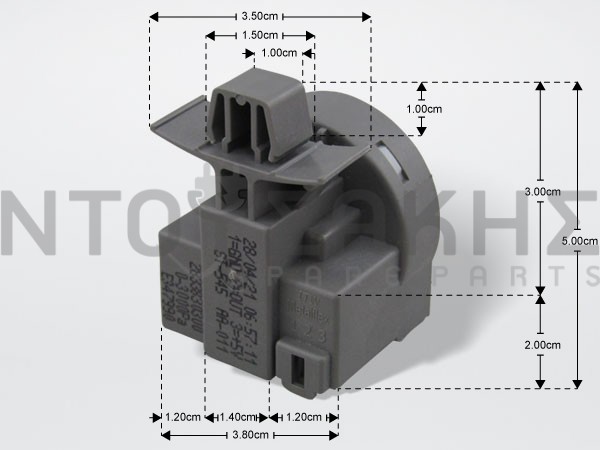 Εικόνα 2 για ΠΡΕΣΟΣΤΑΤΗΣ ΠΛΥΝΤΗΡΙΟΥ BEKO OR.CODE 2833830300