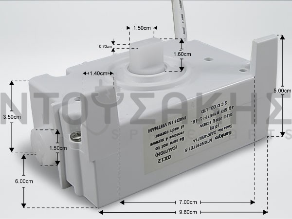 Εικόνα 1 για ΠΑΓΟΜΗΧΑΝΗ ΨΥΓΕΙΟΥ SAMSUNG OR.CODE DA59-00294B