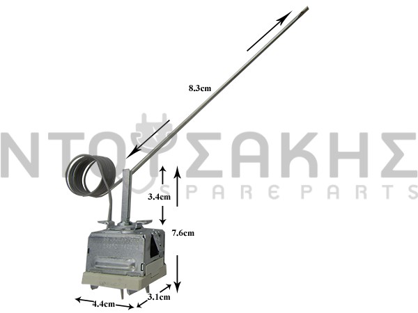 Εικόνα 1 για ΘΕΡΜΟΣΤΑΤΗΣ ΕΠΑΓ.ΚΟΥΖΙΝΑΣ 50-298C EGO SMEG 818730616