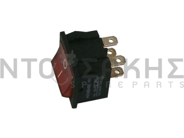 Εικόνα 2 για ΔΙΑΚΟΠΤΑΚΙ MINI STIRELLA SX907 ΜΕ ΦΩΣ ΜΕ ΦΩΣ 19Χ23 10Α