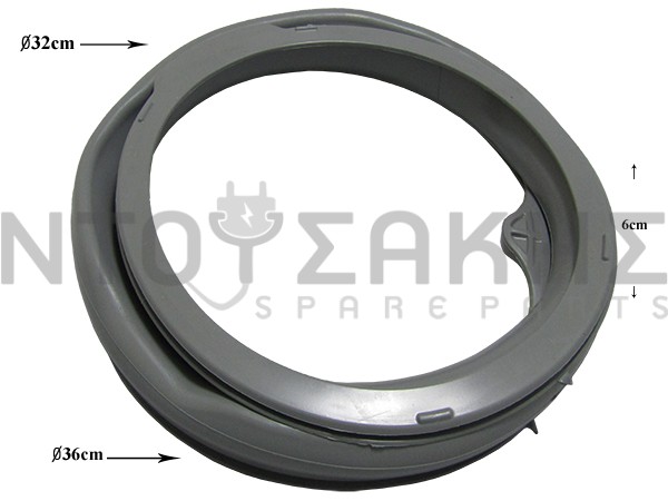 Εικόνα 1 για ΛΑΣΤΙΧΟ ΠΟΡΤΑΣ ΠΛΥΝΤΗΡΙΟΥ ZANUSI AEG ELECTROLUX 1327601009