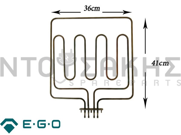 Εικόνα 1 για ΑΝΤΙΣΤΑΣΗ ΚΟΥΖΙΝΑΣ ΑΝΩ PITSOS 3500W