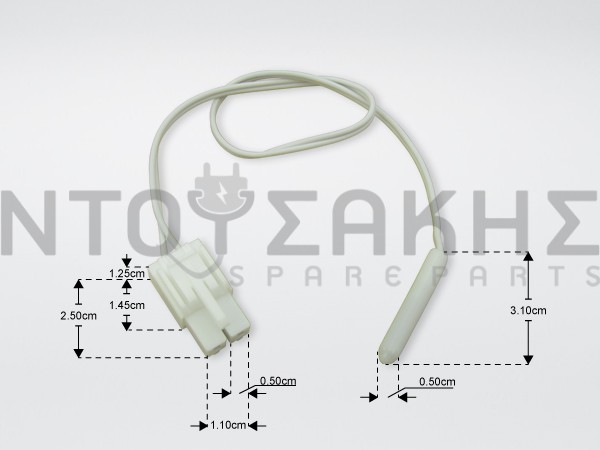 Εικόνα 1 για ΑΙΣΘΗΤΗΡΙΟ ΘΕΡΜΟΚΡΑΣΙΑΣ LG 6500JB1001N OR