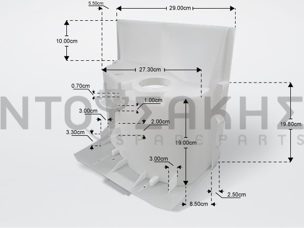 Εικόνα 1 για ΔΟΧΕΙΟ ΠΑΓΟΜΗΧΑΝΗΣ SAMSUNG DC61-02434A