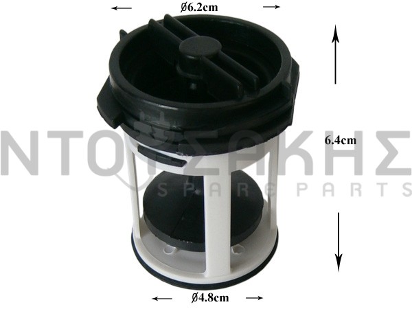 Εικόνα 2 για ΦΙΛΤΡO ΠΛΥΝΤΗΡΙΟY WHIRLPOOL ΚΟΥΜΠΩΤΟ 481948058106