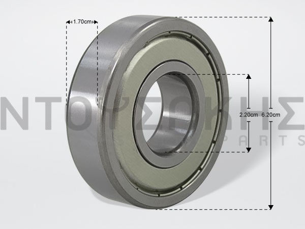 Εικόνα 1 για ΡΟΥΛΕΜΑΝ ΠΛΥΝΤΗΡΙΟΥ ELECTROLUX R 6305ZZ