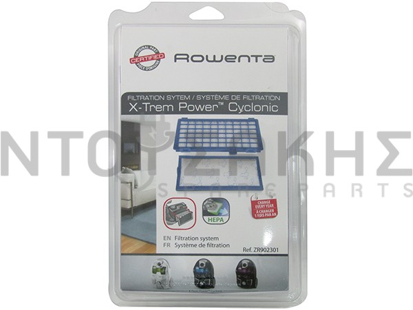 Εικόνα 1 για ΦΙΛΤΡΟ ΣΚΟΥΠΑΣ HEPA ROWENTA  ZR902301