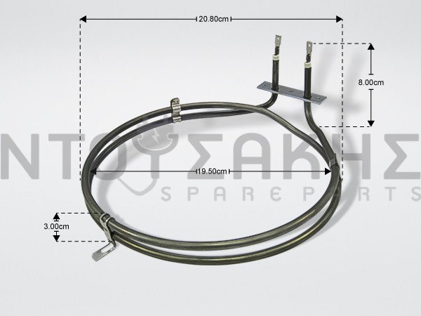 Εικόνα 1 για ΑΝΤΙΣΤΑΣΗ ΚΟΥΖΙΝΑΣ ΑΕΡΟΘΕΡΜΗ SIEMENS BOSCH 2200W/230V Φ19,5CM